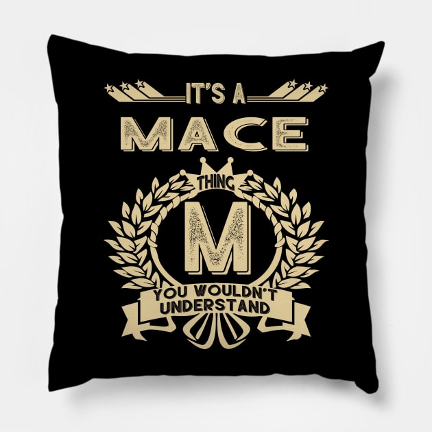 Mace Pillow by Guitar Hero-Typography 