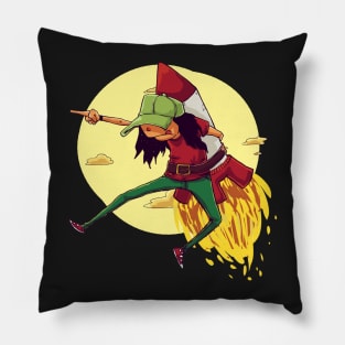 Rocket Man Pillow