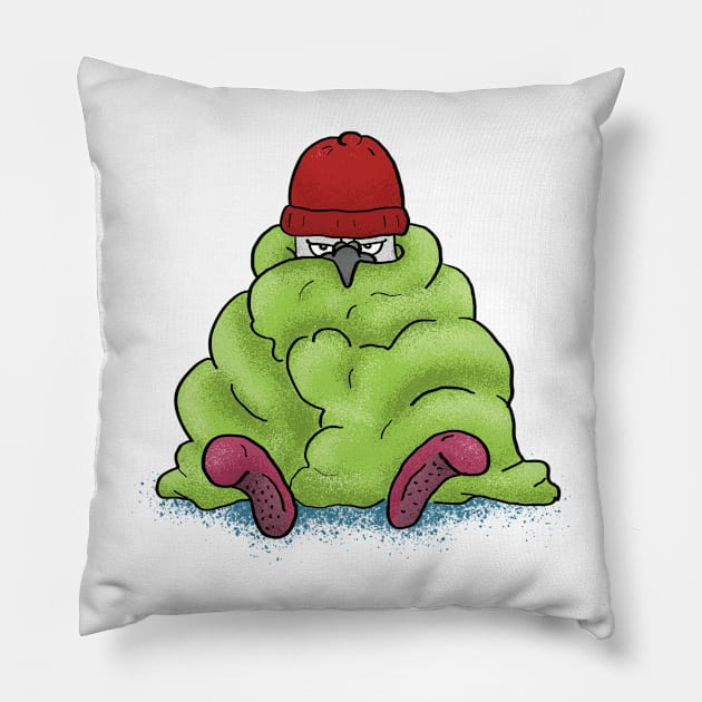 Cold Hoe-Bo Pigeon Pillow by ALaTati