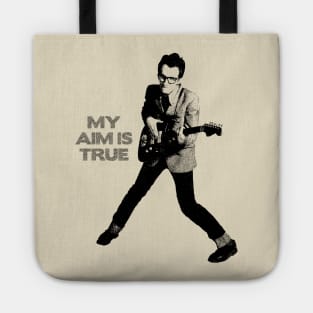 My Aim is True Vintage // Elvis Costello lovers Tote