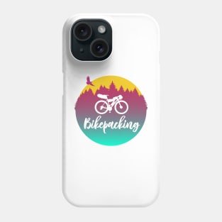 Bikepacking - Adventure Cycling Circular Artwork Phone Case