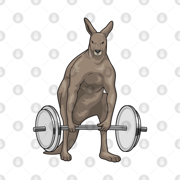 Kangaroo Bodybuilding Dumbbells by Markus Schnabel