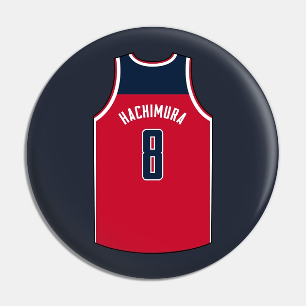 Rui Hachimura Washington Jersey Qiangy Pin by qiangdade