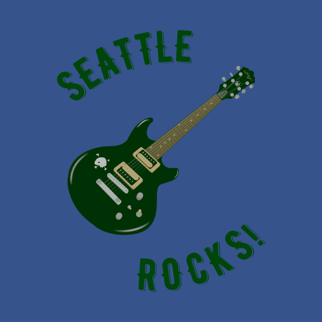 Seattle Rocks! by MessageOnApparel