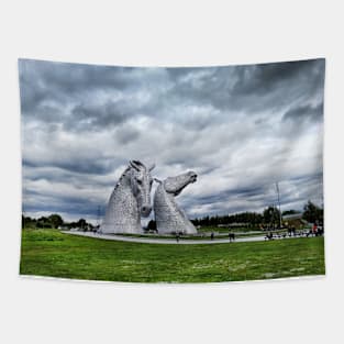 The Kelpies at The Helix, Falkirk, Scotland Tapestry