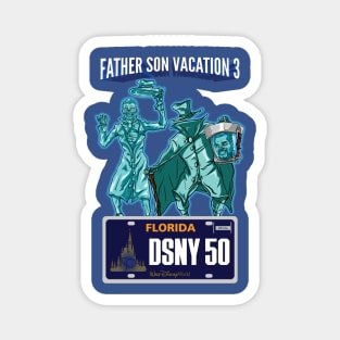 Father Son Vacation 3 Magnet