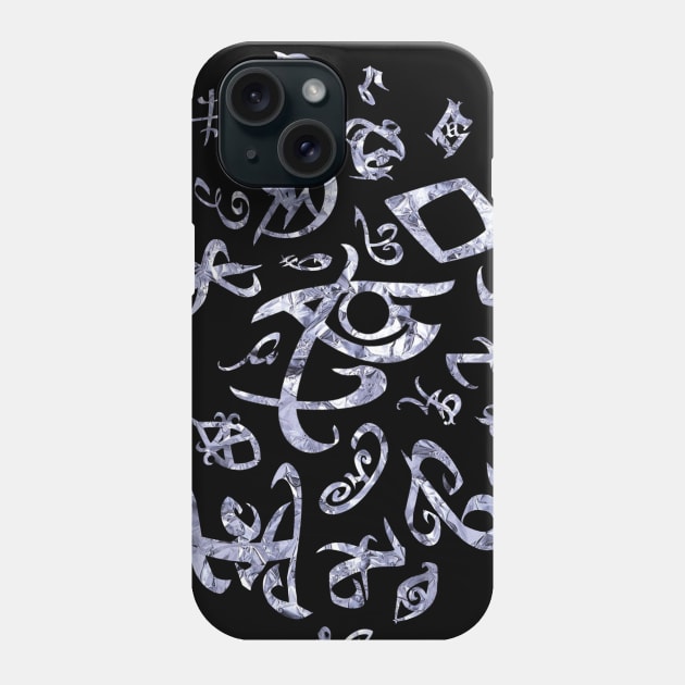 Shadowhunters rune / The mortal instruments - diamond  group of rune - Parabatai - Mundane gift idea Phone Case by Vane22april