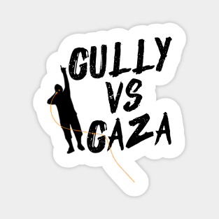 Gully vs Gaza - Rap Lovers Design, Music Fans Magnet