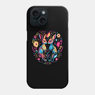 Kangaroo Couple Valentine Phone Case