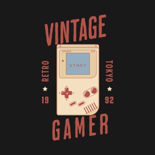 Vintage Gamer 1992, Gaming Cool Kawaii Japan Tokyo T-Shirt