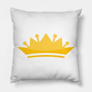 Golden Crown Shape Pillow