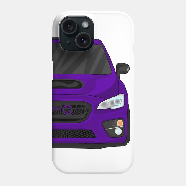 WRX PURPLE Phone Case by VENZ0LIC