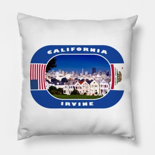 California, Irvine City, USA Pillow