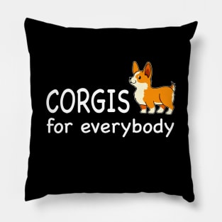Corgis for everybody Pillow