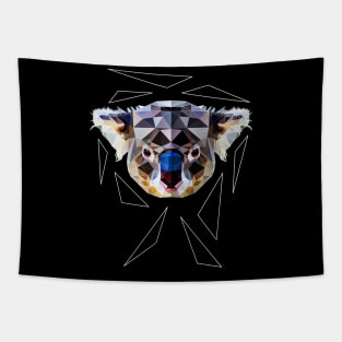 Geometric koala Tapestry