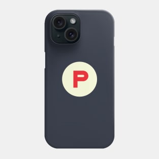 Vintage P Monogram Phone Case