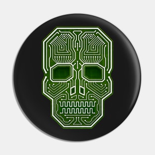 Skull Hacker Pin