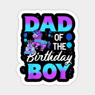 Dad And Mom Family Party Magnet