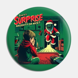 Santa's Surprise, Naught or Nice? Pin