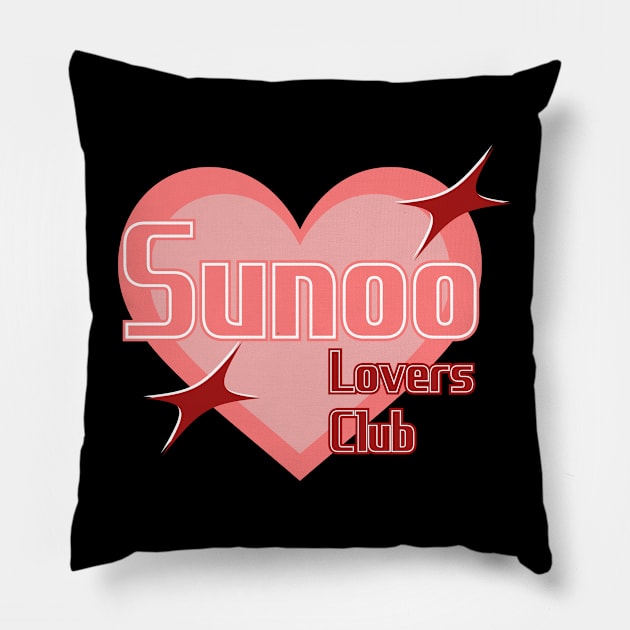 Sunoo Lovers Club ENHYPEN Pillow by wennstore