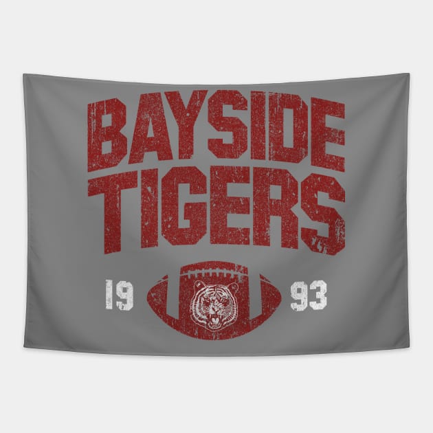 Bayside Tigers Football Tapestry by huckblade