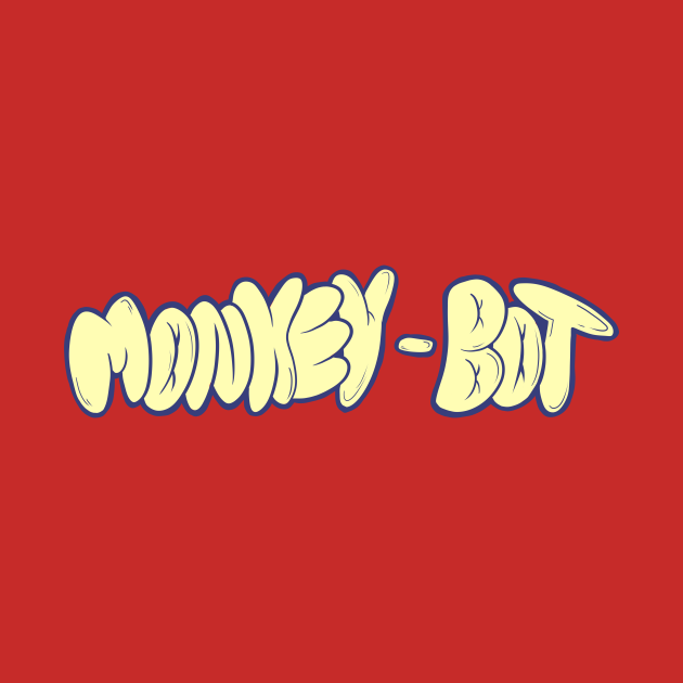 Disover Monkey - Bot Text Logo - Webcomics - T-Shirt