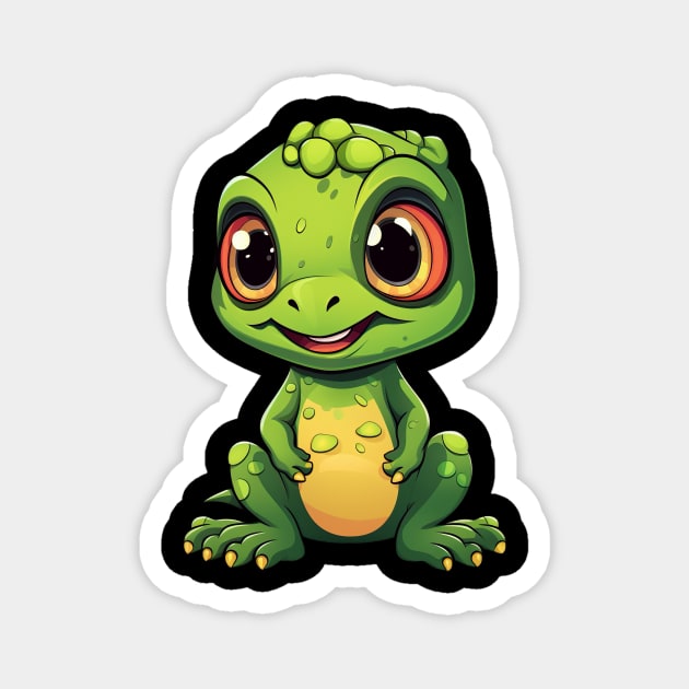 Chameleon Lovers Lizard Chameleons Magnet by fromherotozero