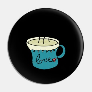 Cuppa / Dreams, Light & Love Pin