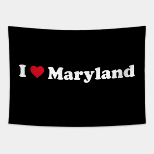 I ❤️ Maryland Tapestry