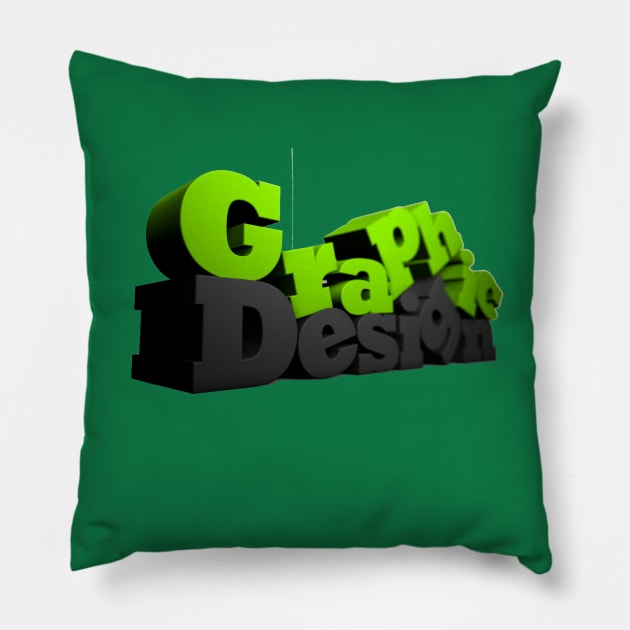 graphic designer T-Shirt Pillow by gold package