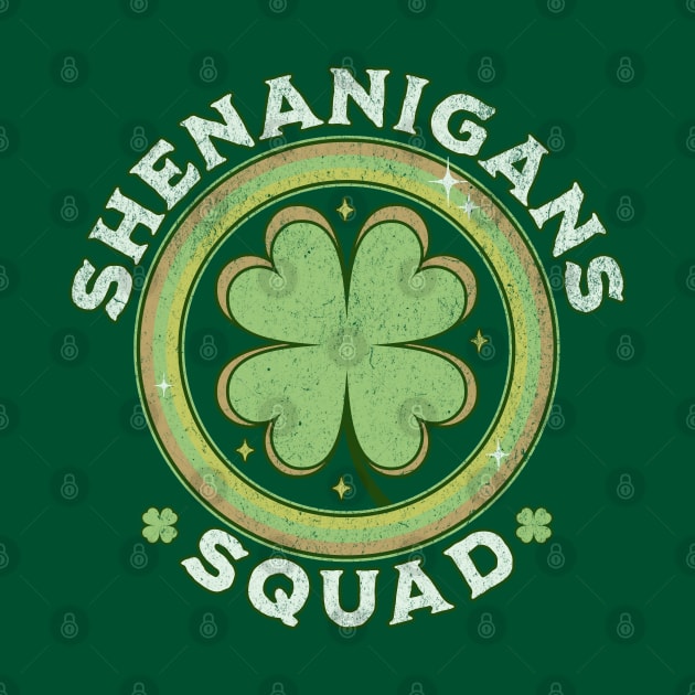 Shenanigans Squad Funny Saint Patricks Day Matching Group by OrangeMonkeyArt