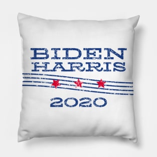 Joe Biden 2020 and Kamala Harris On One Ticket Distressed Version Pillow