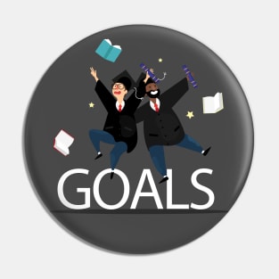 Graduation Goal Pin