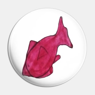 Pink fish design Pin