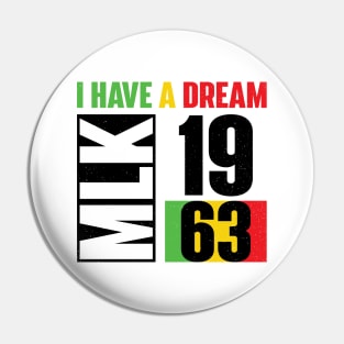Martin Luther King Day I Have a Dream MLK Day Black History Pin
