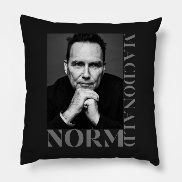 Norm Macdonald Pillow by haganpschenck