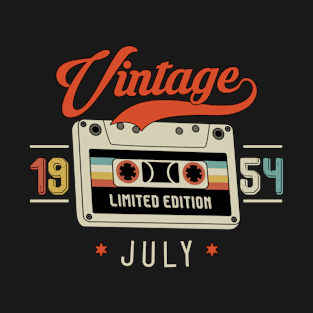 July 1954 - Limited Edition - Vintage Style T-Shirt