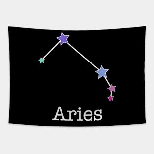 A Zodiac Sign Test Aries Tapestry