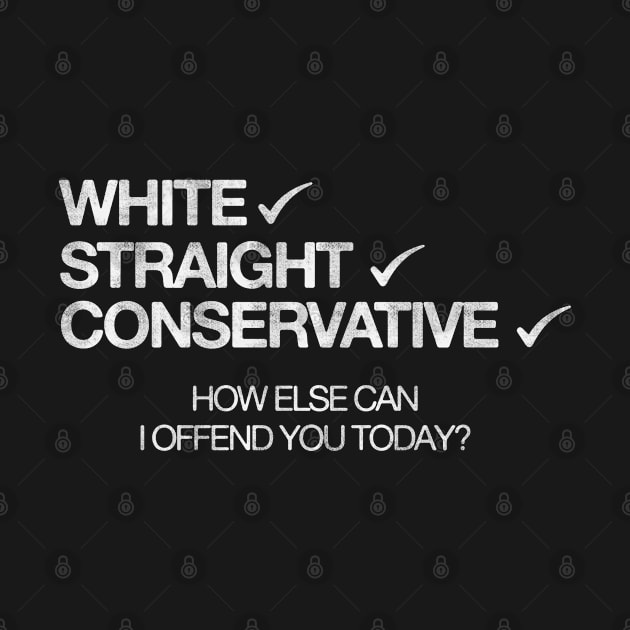 White Straight Conservative - Republican by HamzaNabil