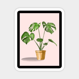 Potted Plant Magnet