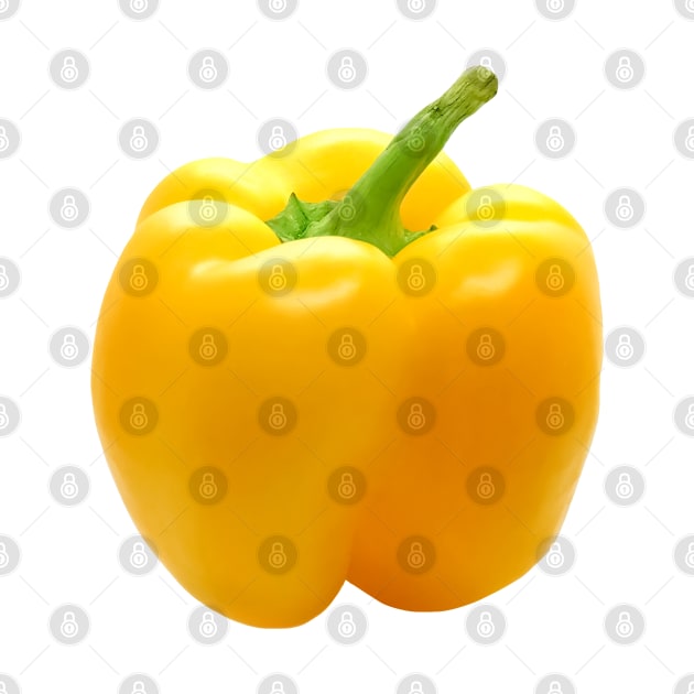 Yellow bell pepper by EvgeniiV