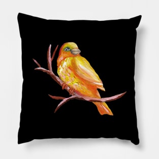 Yellow Canary Pillow