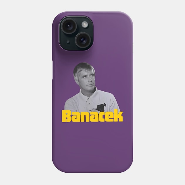 Banacek - George Peppard - 70s Cop Show Phone Case by wildzerouk