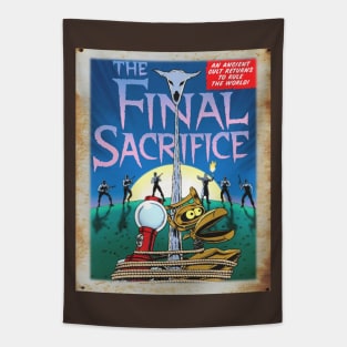 Mystery Science Rusty Barn Sign 3000 - Final Sacrifice Tapestry