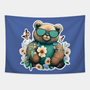 A Cool Bear Tapestry