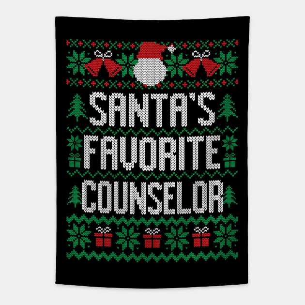 Santa's Favorite Counselor Tapestry by Saulene