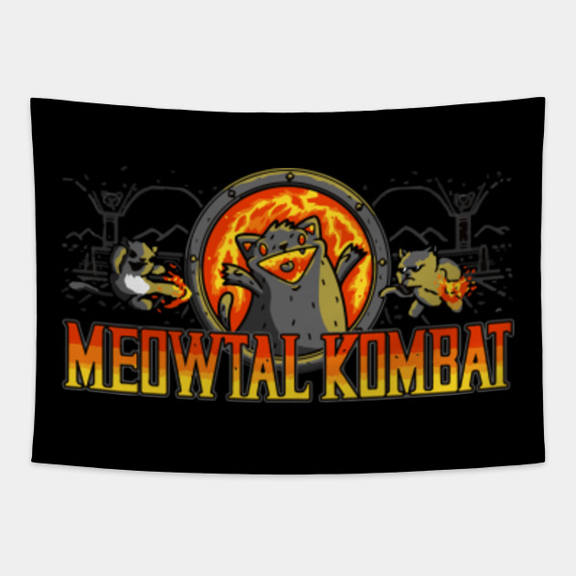 Gamer Cats Choose Your Fighter Gamer Gamer Cats Tapestry