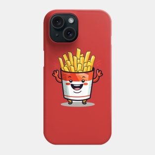 kawaii french fries T-Shirt cute Phone Case