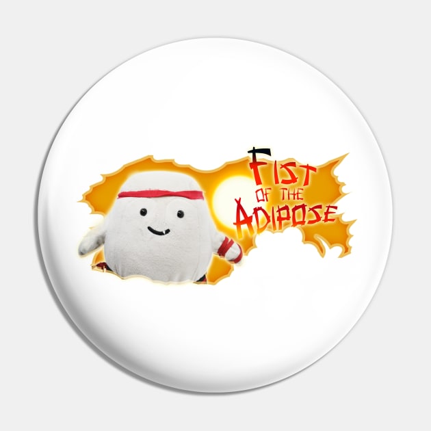Fist of the Adipose (Wide) Pin by The MariTimeLord