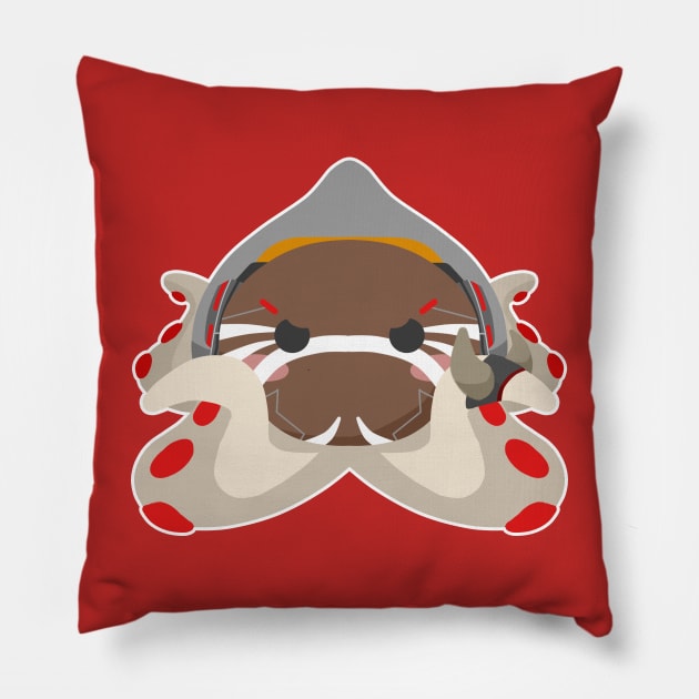 Doomfist Pachimari Pillow by CuteNerds